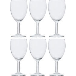 Wijnglazen Savoie - 6x - 350 ml - glas - witte wijn glazen - Wijnglazen