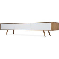Ena TV Sideboard - Houten TV-meubel - Naturel - 225 x 55 cm