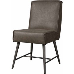 Tower living Belmonte sidechair - fabric cherokee 1 grey