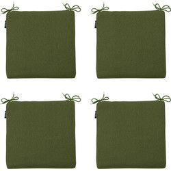 Madison -  Zitkussen Moss green canvas eco+ - Ca. 40x40 cm - Set van 4