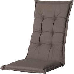 Madison - Kussen Hoog Outdoor Oxford Taupe - 123x50 - Bruin