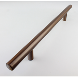 Deurgreep Marita - brons - 160 mm - Modern - Deurgrepenwinkel.nl