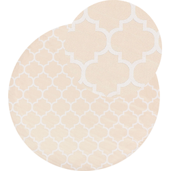 Beliani MOSORE - Buiten tapijt-Beige-Polypropyleen