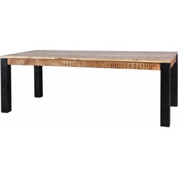 Eleonora Eettafel Ventura - L160 X B90 X H79 Cm - Bruin