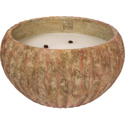 PTMD Yasmeene Brown Cement Outdoor Candle XL