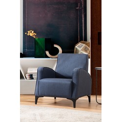 Fauteuil Petra Blauw