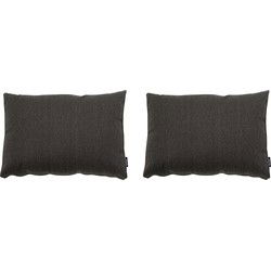 Madison -  Lounge Profi-Line Dark grey canvas eco+ - Ca. 40x60 cm - Set van 2