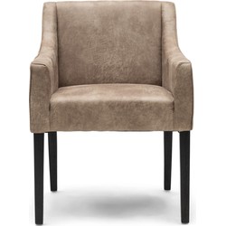 Riviera Maison Savile Row Dining Armchair, pellini, camel