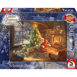 Schmidt Schmidt Santa Claus is here, Limited Edition,1000 stukjes - Puzzel - 12+