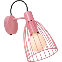 Marconi roze wandlamp 1xE27