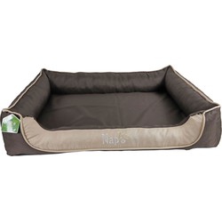 Nap'zzz divan waterproof duo bruin/beige 120x90 cm