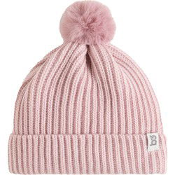 Baby's Only Mutsje met pompon Cool - Oud Roze - 3-36 mnd - 100% acryl