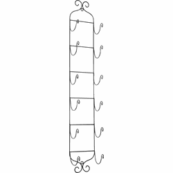 HYDROGEN - Wijnrek - Zwart - Metaal