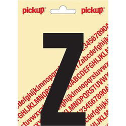 Plakletter Nobel Sticker zwarte letter Z