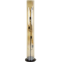 Vloerlamp Amber Glas - 5-Lichts - 20x20x153cm - Tube