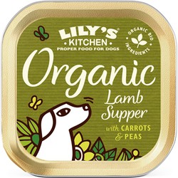 LILY'S KITCHEN DOG ORGANIC LAMB SUPPER 11X150 GR