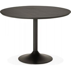 CHEF eettafel 120x120x775 cm Zwart