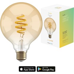 Smart Filament Bulb CCT E27 G95-Amber Led lamp