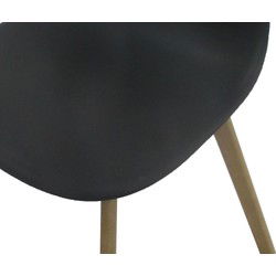 Kristianstad Eetkamerstoel - Hout Acacia Licht Teak Look (set van 4)