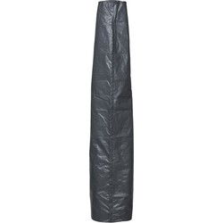Nature Parasolhoes - recht - grijs - 202 cm - Parasolhoes - Parasolhoezen