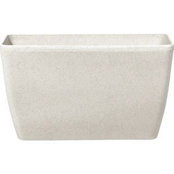 Beliani BARIS - Plantenbak voor buiten-Beige-Klei-vezelmengsel