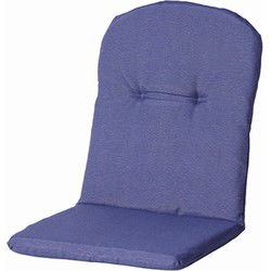 Kussen Kuip hoog 45x96 Panama safier blauw Panama safier blauw (4 stuks)