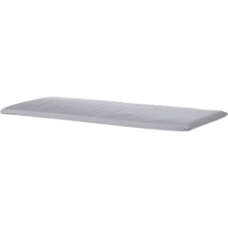 Madison - Bankkussen Outdoor Manchester Light Grey - 110x48 - Grijs