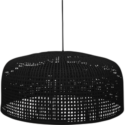 BePureHome Construct Hanglamp - Bamboe - Zwart - 30x65x65