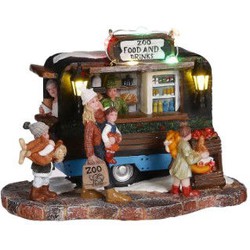 Zoo foodtruck battery operated - l15xb9xh10,5cm