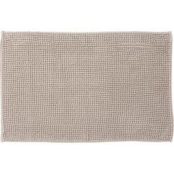 Atmosphera Badkamer kleedje/badmat voor de vloer - 50 x 80 cm - beige - Badmatjes