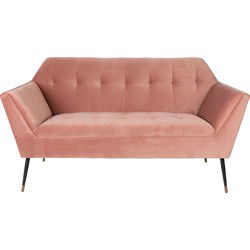 Dutchbone Kate 2 Zitsbank Roze Clay