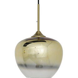 Light & Living - hanglamp - Mayson - goud - glas - Ø 23cm - E27 - 2952285