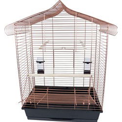 Interzoo vogelkooi Vega koper/zwart