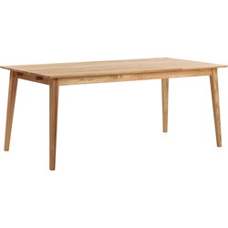 Filippa uitschuifbare houten eettafel - L180 x B90 cm