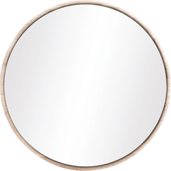 Look mirror - wandspiegel whitewash - Ø 32 cm