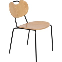 Housecraft Living Aspen Eetkamerstoelen Hout Naturel - Set van 2