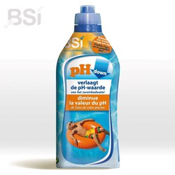 Ph down liquid 1 Liter Poolpflege - BSI