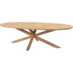 Taste 4SO Prado Low Diningtafel Teak Ellipse 240 x 115 cm