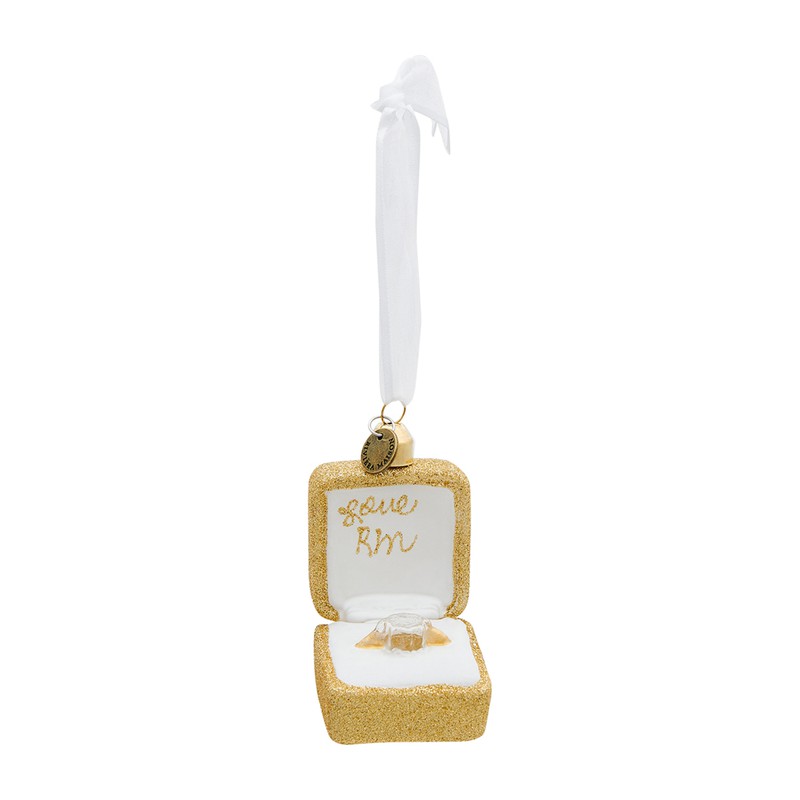 Riviera Maison Kerstbal Goud - Say Yes Ornament - 