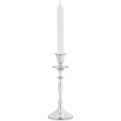 Giftdecor Kaarsen kandelaar - metaal - voor dinerkaarsen - H23 cm - kaars kandelaars