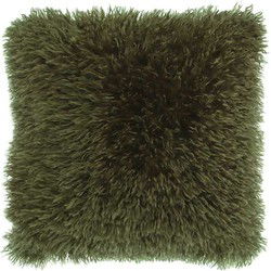 Unique Living - Frieda kussen - 45x45cm - wintergroen