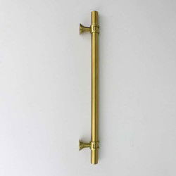 Deurgreep Kim - messing - 192 mm - Modern - Handgreep - Kastgreep - Ladegreep