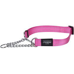ROGZ FOR DOGS FANBELT CHOKER ROZE 20 MMX34-56 CM