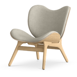 A Conversation Piece naturel houten fauteuil White Sands