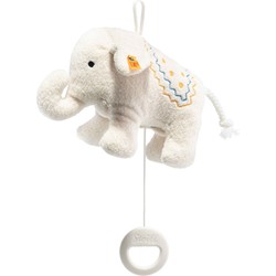 Steiff kleine olifant met speeldoos 15 cm. EAN 242540