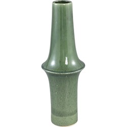 PTMD Cashay Dark Green ceramic pot with ring L