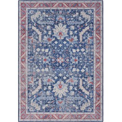 Vercai Rugs Fenix Collectie - Laagpolig Vloerkleed - Modern Tapijt met Vintage Ontwerp - Chenille - 160x230 cm