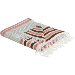 MAGAR - Plaid - Beige - 130 x 170 cm - Acryl
