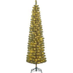 Black Box Kunstkerstboom Charlton - 48x48x155 cm - PVC - Groen - 90LED