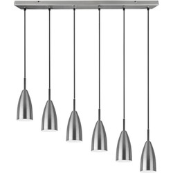 Moderne Hanglamp  Farin - Metaal - Grijs